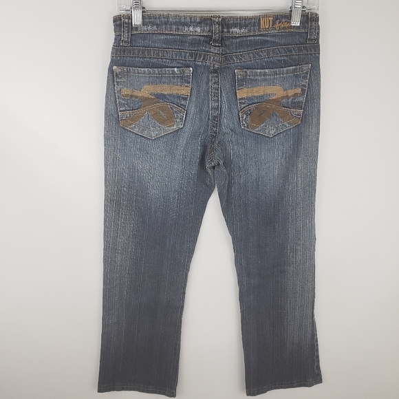 Kut from the Kloth Crop Jean Pants Size 4 - Picture 3 of 6